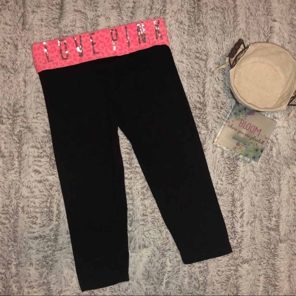 ‼️VS PINK‼️ Yoga Leggings Size Small 🌸
